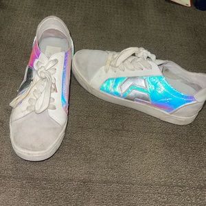 Dolce vita metallic sneakers